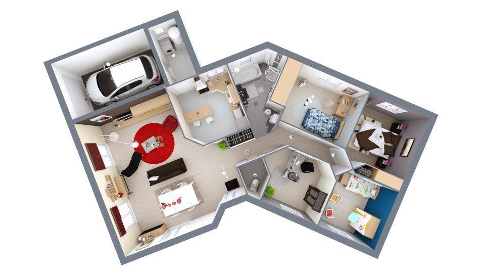 Programme terrain + maison à Horsarrieu en Landes (40) de 95 m² à vendre au prix de 245000€ - 4