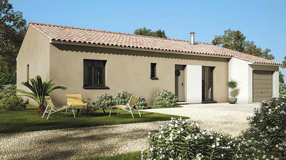 Programme terrain + maison à Villelongue-de-la-Salanque en Pyrénées-Orientales (66) de 80 m² à vendre au prix de 279000€ - 2