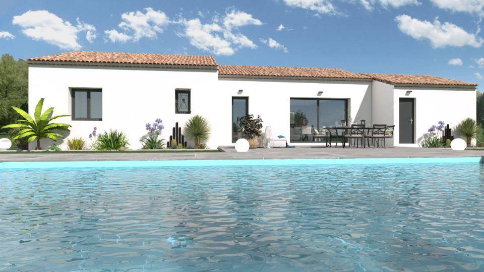 Programme terrain + maison à Allan en Drôme (26) de 102 m² à vendre au prix de 362600€ - 1