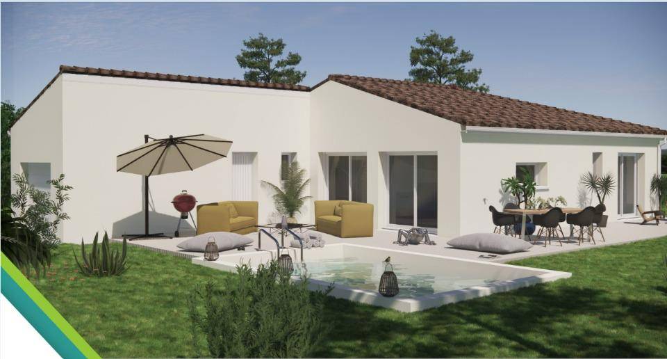 Programme terrain + maison à Douzat en Charente (16) de 130 m² à vendre au prix de 288300€ - 2