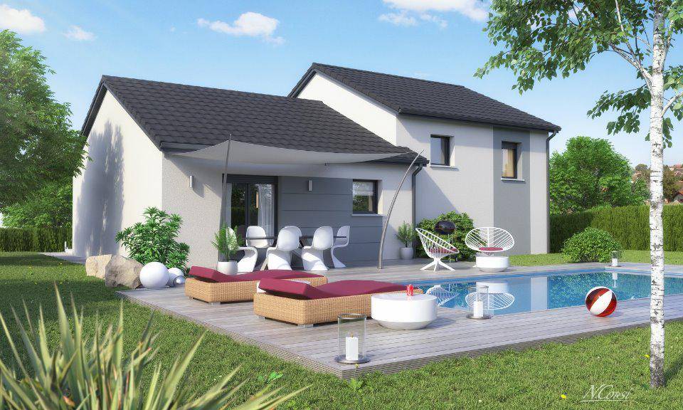 Programme terrain + maison à Pournoy-la-Grasse en Moselle (57) de 100 m² à vendre au prix de 389000€ - 4