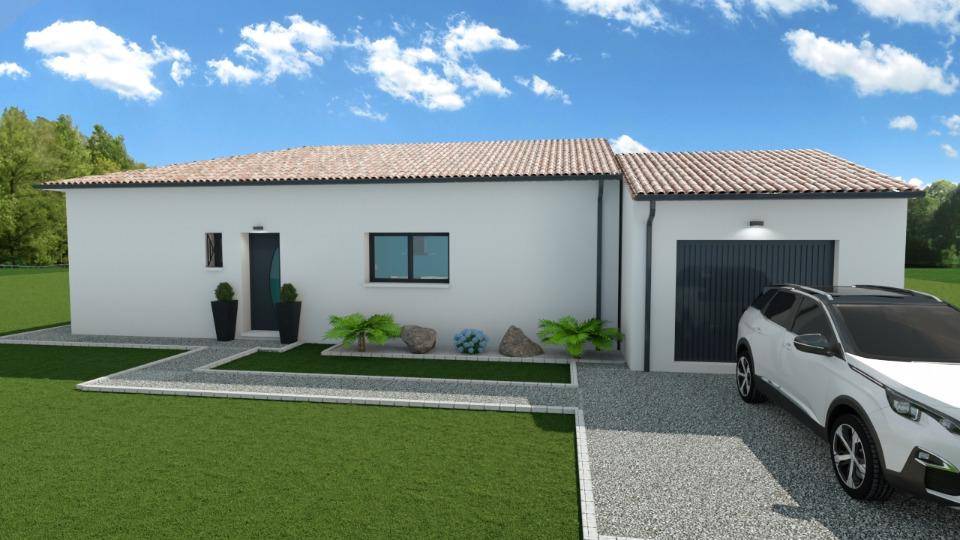 Programme terrain + maison à La Voulte-sur-Rhône en Ardèche (07) de 106 m² à vendre au prix de 331000€ - 4