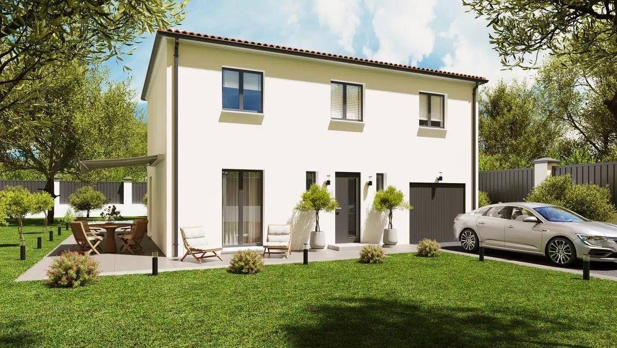 Programme terrain + maison à Ferrières en Charente-Maritime (17) de 109 m² à vendre au prix de 243924€ - 1