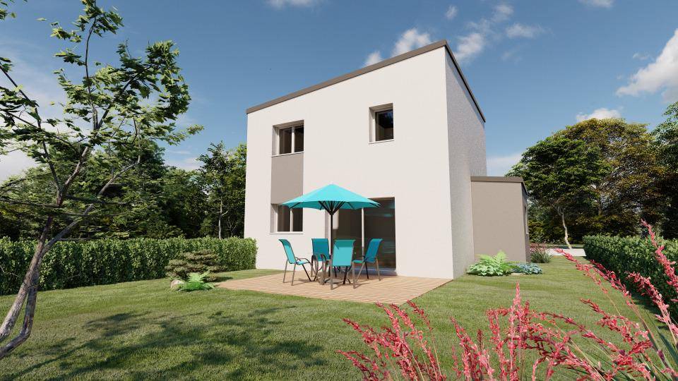 Programme terrain + maison à Angers en Maine-et-Loire (49) de 87 m² à vendre au prix de 347700€ - 3