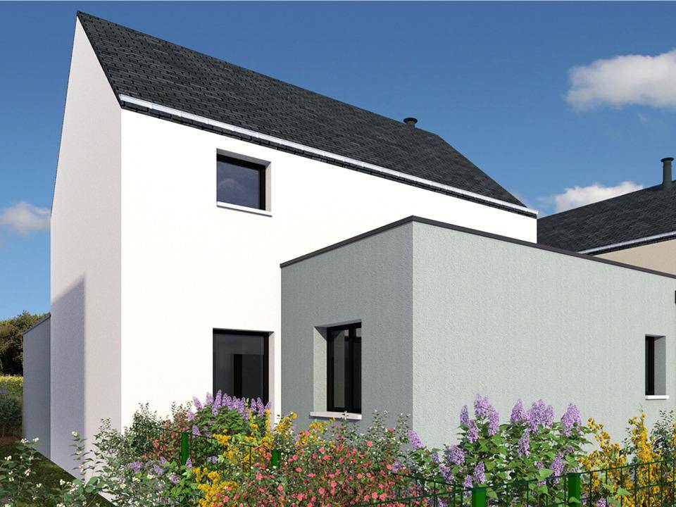 Programme terrain + maison à Clohars-Carnoët en Finistère (29) de 87 m² à vendre au prix de 309395€ - 2