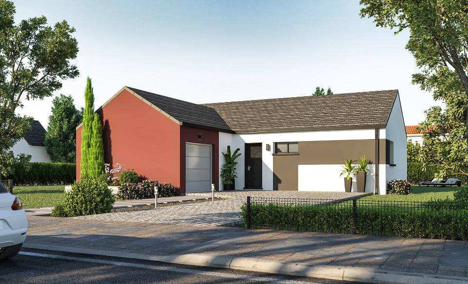 Programme terrain + maison à Le Folgoët en Finistère (29) de 86 m² à vendre au prix de 285080€ - 2