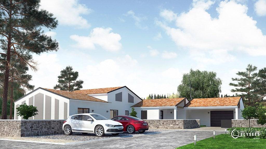 Programme terrain + maison à Rochefort en Charente-Maritime (17) de 130 m² à vendre au prix de 475796€ - 1