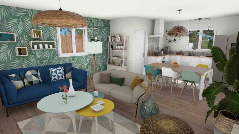 Programme terrain + maison à Casteljaloux en Lot-et-Garonne (47) de 80 m² à vendre au prix de 143000€ - 3