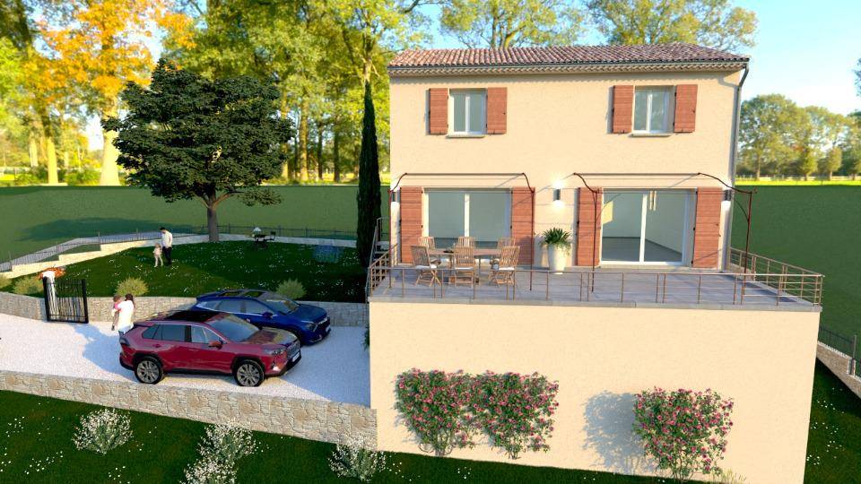 Terrain seul à Puimichel en Alpes-de-Haute-Provence (04) de 649 m² à vendre au prix de 91000€ - 2