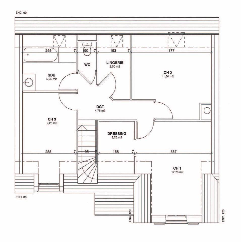 Programme terrain + maison à Bouafle en Yvelines (78) de 110 m² à vendre au prix de 495000€ - 4