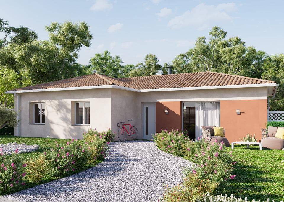 Programme terrain + maison à Mazères-sur-Salat en Haute-Garonne (31) de 90 m² à vendre au prix de 199300€ - 1