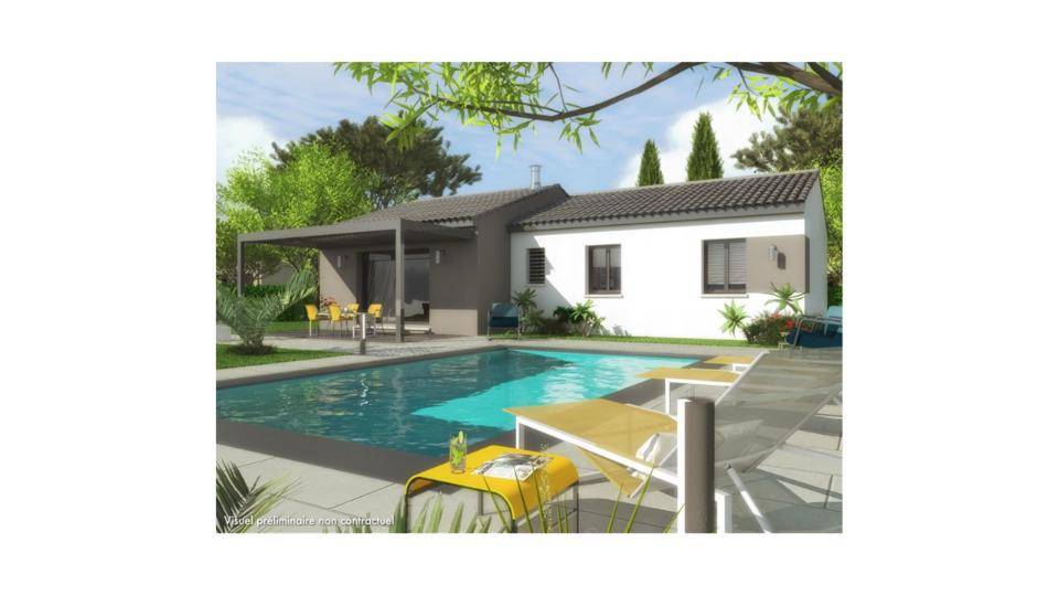 Programme terrain + maison à Aubignan en Vaucluse (84) de 93 m² à vendre au prix de 315000€ - 1