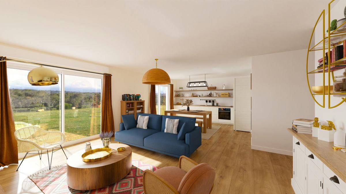 Programme terrain + maison à Les Bordes en Loiret (45) de 100 m² à vendre au prix de 220793€ - 3
