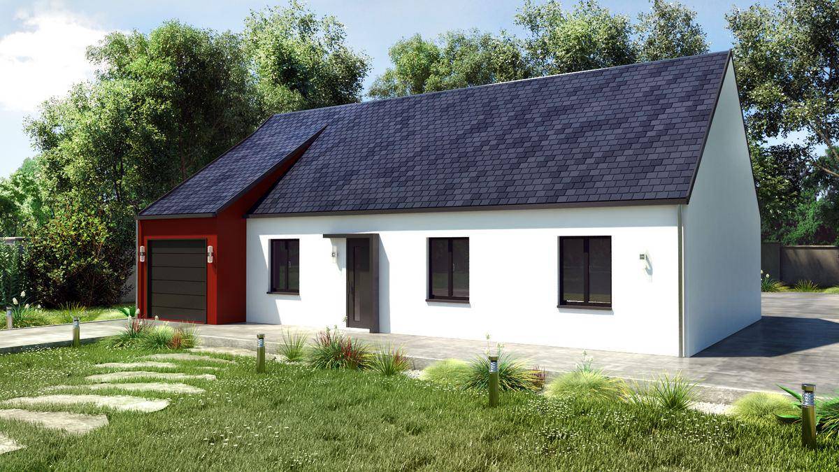 Programme terrain + maison à Thorée-les-Pins en Sarthe (72) de 1433 m² à vendre au prix de 190715€ - 3