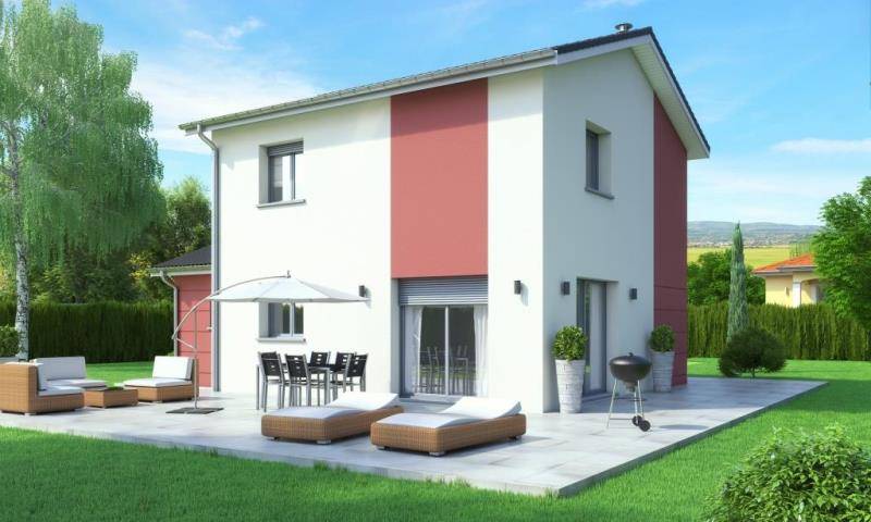 Programme terrain + maison à Saint-Sorlin-de-Morestel en Isère (38) de 91 m² à vendre au prix de 263600€ - 3