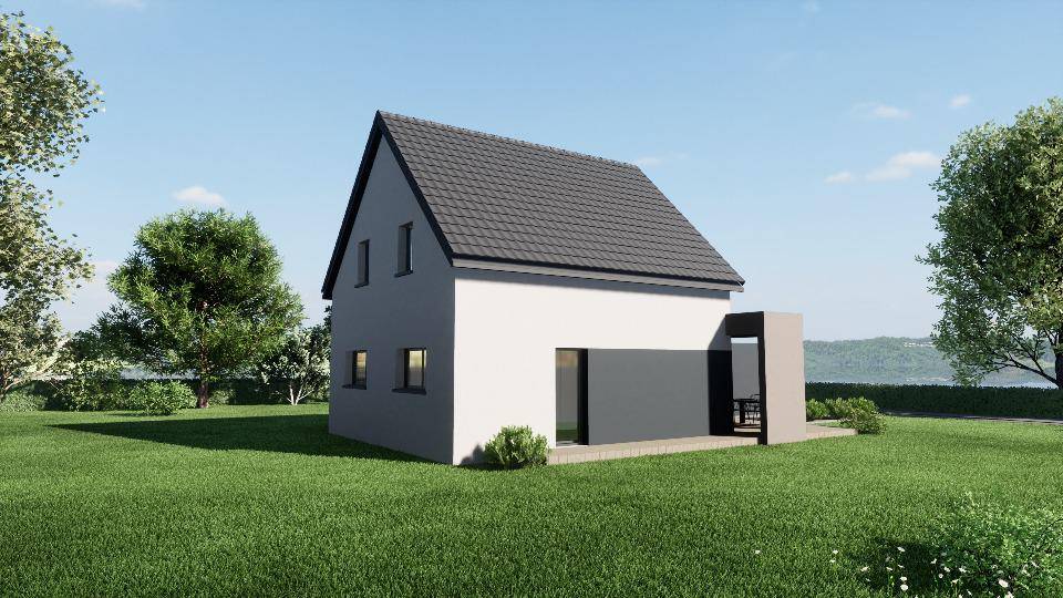 Programme terrain + maison à Bouxwiller en Bas-Rhin (67) de 102 m² à vendre au prix de 310000€ - 2