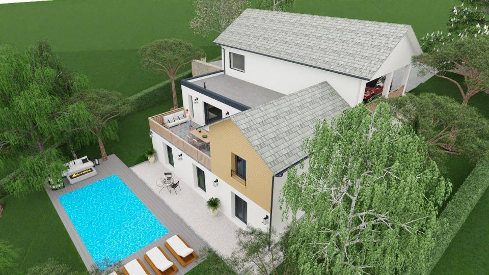 Programme terrain + maison à Pelleautier en Hautes-Alpes (05) de 172 m² à vendre au prix de 722000€ - 2