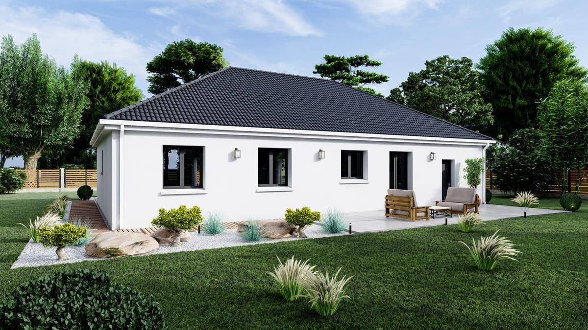 Programme terrain + maison à Saint-Germain-des-Bois en Cher (18) de 99 m² à vendre au prix de 162444€ - 2