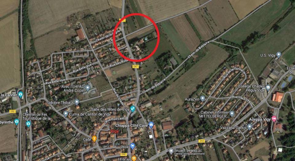 Terrain seul à Vigy en Moselle (57) de 811 m² à vendre au prix de 135000€ - 3