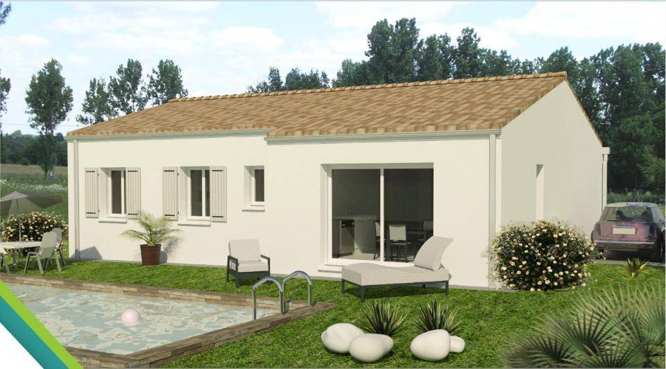 Programme terrain + maison à Port-des-Barques en Charente-Maritime (17) de 100 m² à vendre au prix de 306900€ - 2