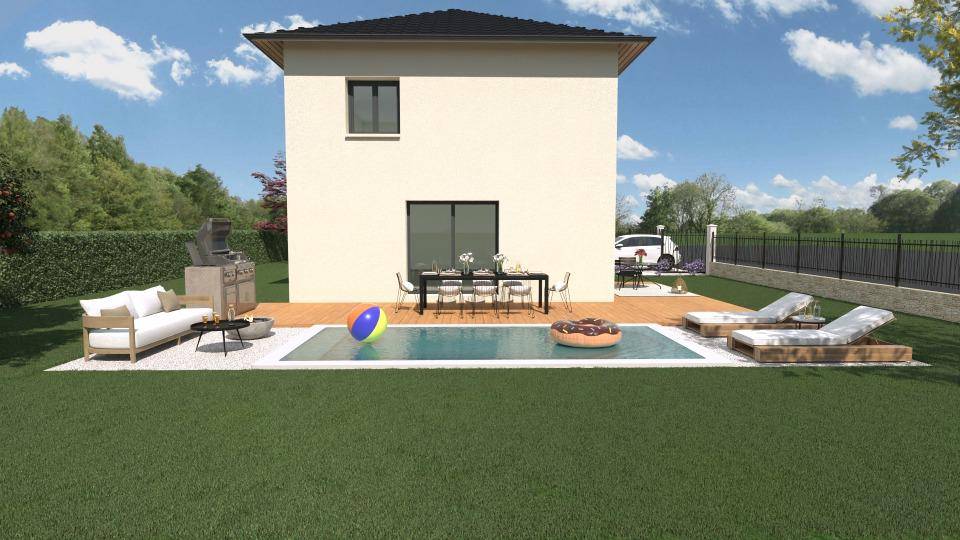 Programme terrain + maison à Belley en Ain (01) de 85 m² à vendre au prix de 275000€ - 2