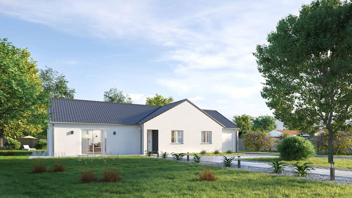 Programme terrain + maison à Huiron en Marne (51) de 95 m² à vendre au prix de 182900€ - 1