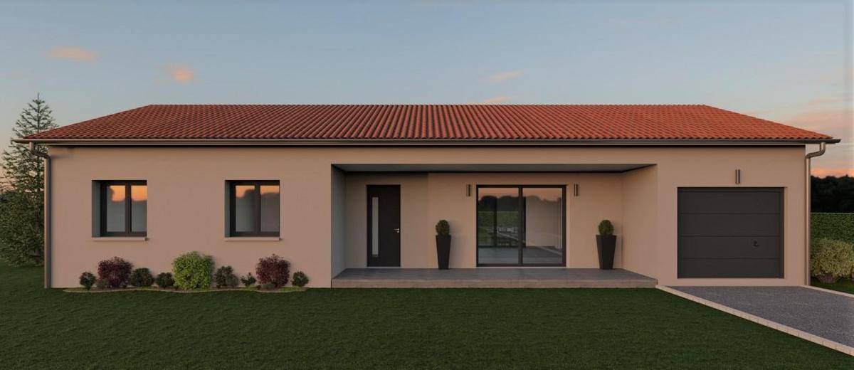 Programme terrain + maison à Saint-Chamond en Loire (42) de 85 m² à vendre au prix de 252500€ - 4