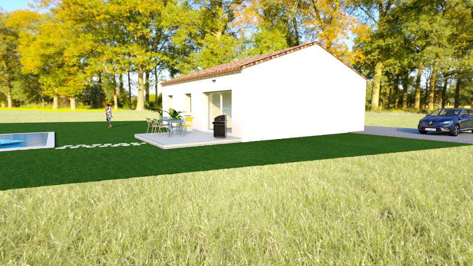 Programme terrain + maison à Veyras en Ardèche (07) de 80 m² à vendre au prix de 214000€ - 4