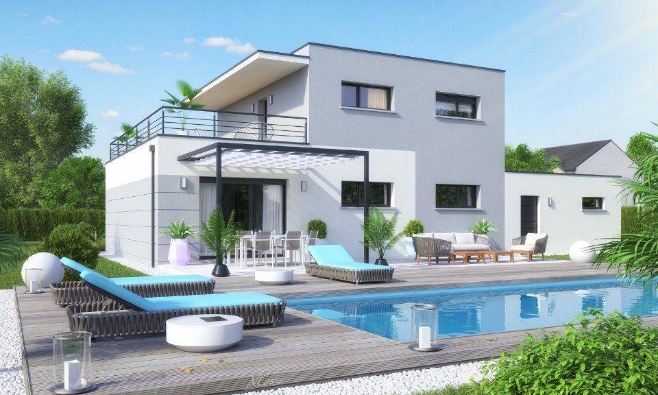 Programme terrain + maison à Pournoy-la-Grasse en Moselle (57) de 130 m² à vendre au prix de 457000€ - 4