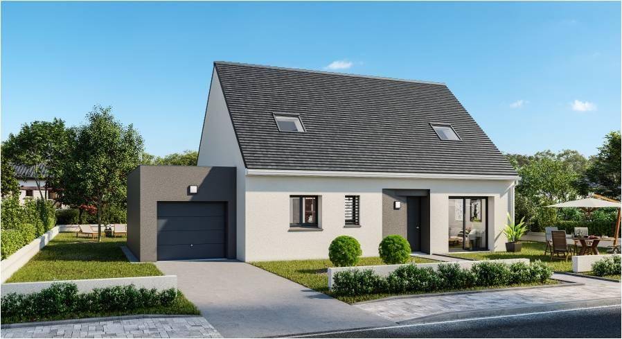 Programme terrain + maison à Marolles-en-Hurepoix en Essonne (91) de 100 m² à vendre au prix de 319000€ - 1