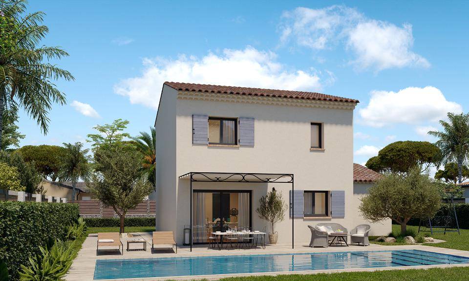Programme terrain + maison à Camaret-sur-Aigues en Vaucluse (84) de 78 m² à vendre au prix de 250000€ - 2