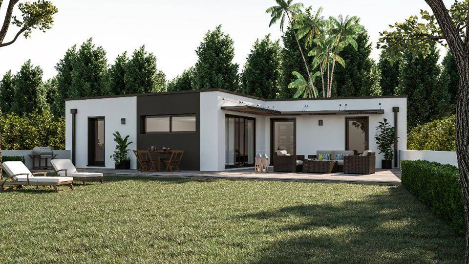 Programme terrain + maison à Clohars-Carnoët en Finistère (29) de 124 m² à vendre au prix de 386500€ - 2