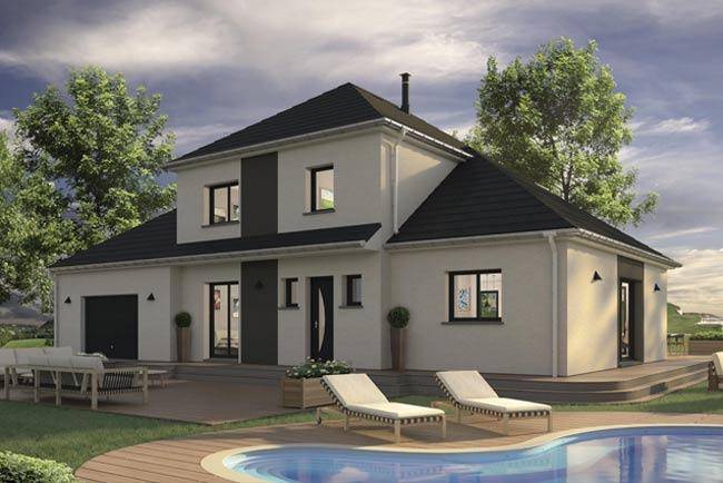 Programme terrain + maison à Le Vaudreuil en Eure (27) de 139 m² à vendre au prix de 389500€ - 1