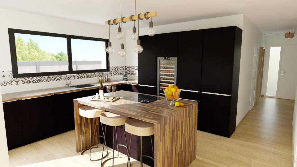 Programme terrain + maison à Tincques en Pas-de-Calais (62) de 135 m² à vendre au prix de 290450€ - 3