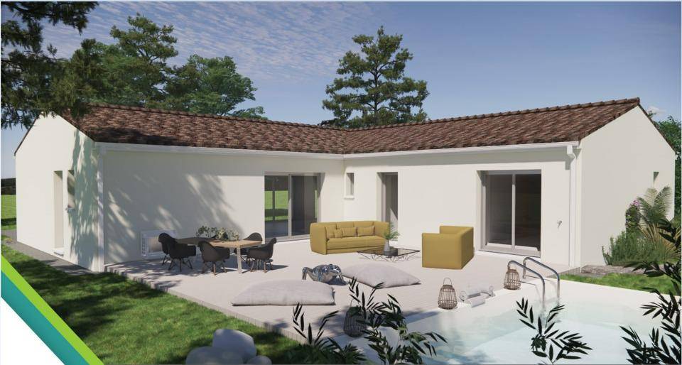 Programme terrain + maison à Angoulême en Charente (16) de 120 m² à vendre au prix de 344000€ - 2