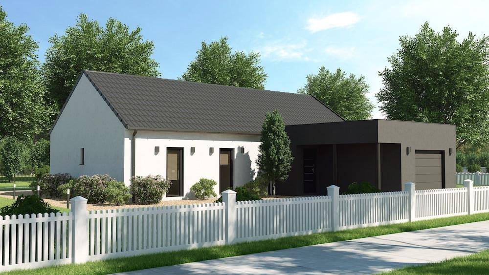 Programme terrain + maison à Marmagne en Cher (18) de 1020 m² à vendre au prix de 269953€ - 1