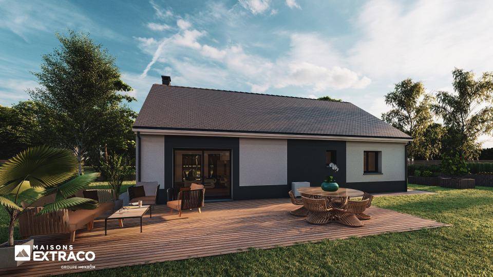 Programme terrain + maison à Gisors en Eure (27) de 82 m² à vendre au prix de 203600€ - 2