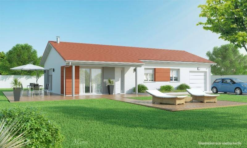 Programme terrain + maison à Saint-Genix-les-Villages en Savoie (73) de 90 m² à vendre au prix de 266000€ - 1
