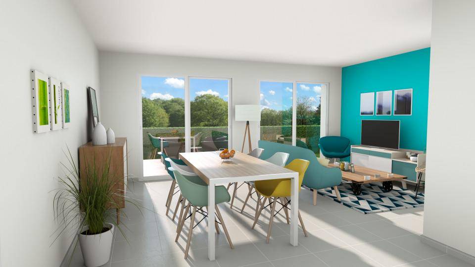 Programme terrain + maison à Tréouergat en Finistère (29) de 80 m² à vendre au prix de 258900€ - 3