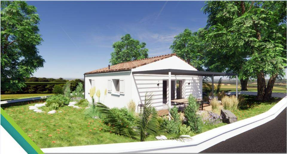 Programme terrain + maison à Angoulême en Charente (16) de 65 m² à vendre au prix de 155000€ - 2