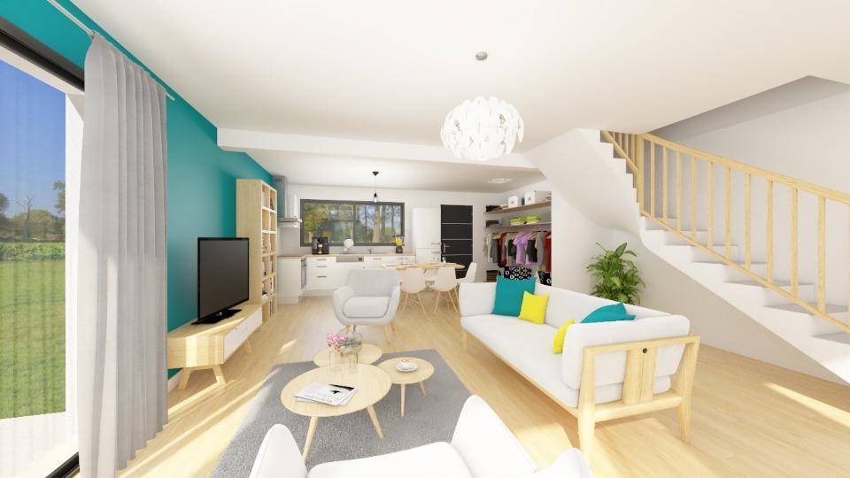 Programme terrain + maison à Cugnaux en Haute-Garonne (31) de 90 m² à vendre au prix de 430377€ - 3