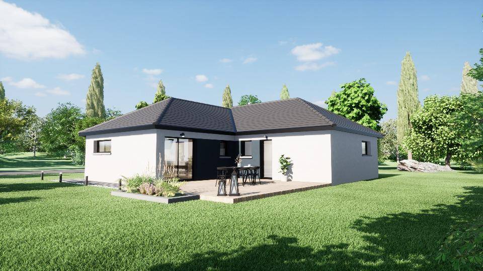 Programme terrain + maison à Betschdorf en Bas-Rhin (67) de 96 m² à vendre au prix de 355000€ - 3