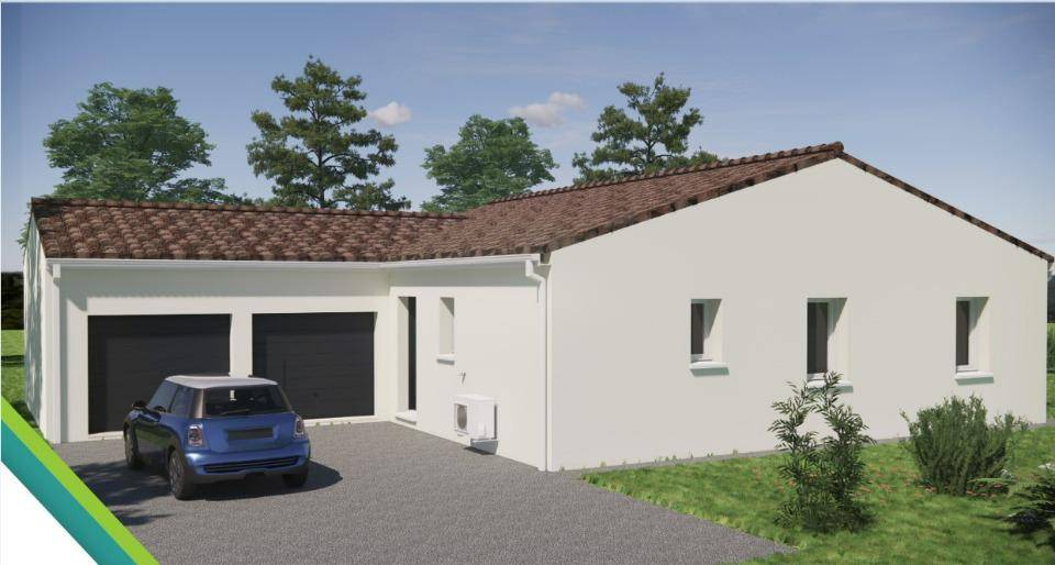 Programme terrain + maison à Meursac en Charente-Maritime (17) de 100 m² à vendre au prix de 283000€ - 2