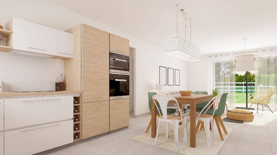 Programme terrain + maison à Arelaune-en-Seine en Seine-Maritime (76) de 71 m² à vendre au prix de 185000€ - 3