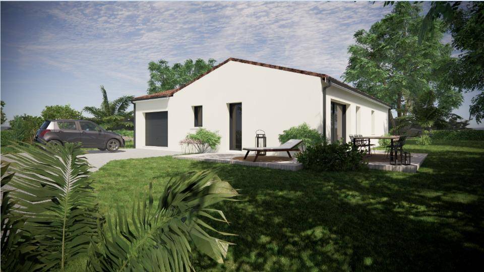 Programme terrain + maison à La Couronne en Charente (16) de 97 m² à vendre au prix de 237000€ - 1