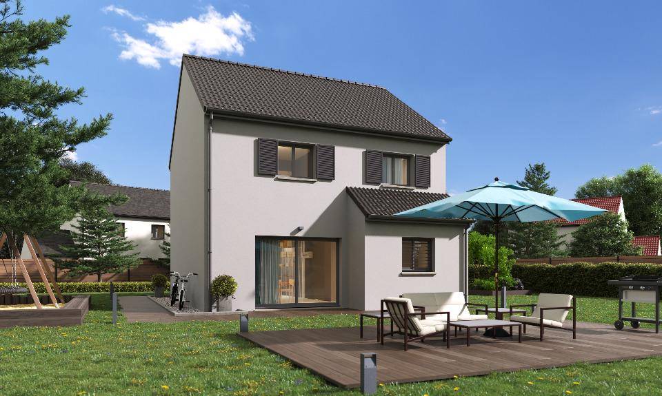 Programme terrain + maison à Crestot en Eure (27) de 96 m² à vendre au prix de 235600€ - 2