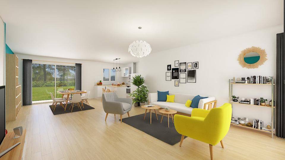 Programme terrain + maison à Bellegarde-en-Forez en Loire (42) de 103 m² à vendre au prix de 283000€ - 3