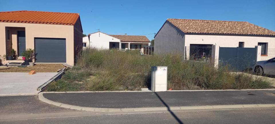 Terrain seul à Lézignan-Corbières en Aude (11) de 293 m² à vendre au prix de 49000€ - 2