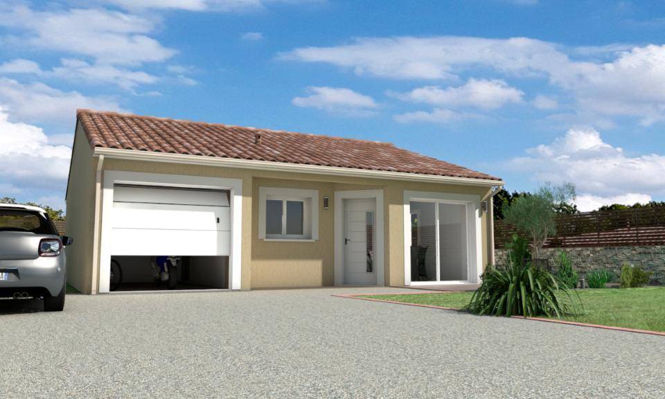 Programme terrain + maison à Céret en Pyrénées-Orientales (66) de 67 m² à vendre au prix de 207406€ - 2