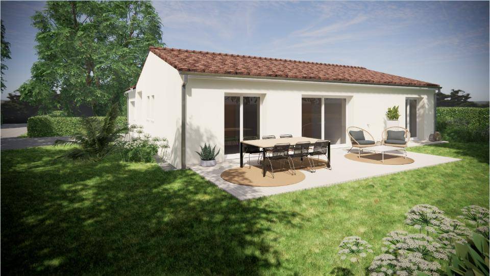 Programme terrain + maison à Tesson en Charente-Maritime (17) de 106 m² à vendre au prix de 175000€ - 2